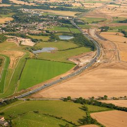 aerial photo of A1