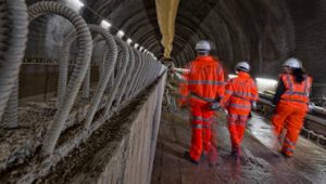 VGC workers Bond St Crossrail station