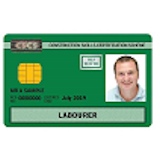 image of green CSCS card
