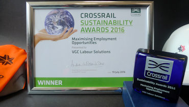 Crossrail sustainability award
