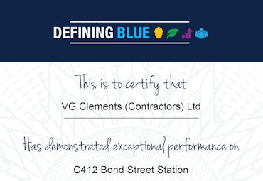 Costain Blue certificate