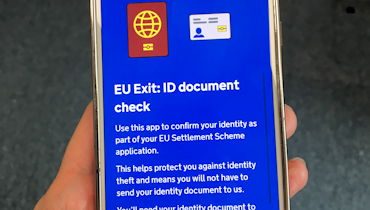 EU settlement app