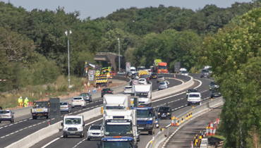 M4 smart motorway works