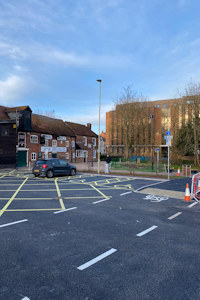 Town Mills phase 2 car park and crossing