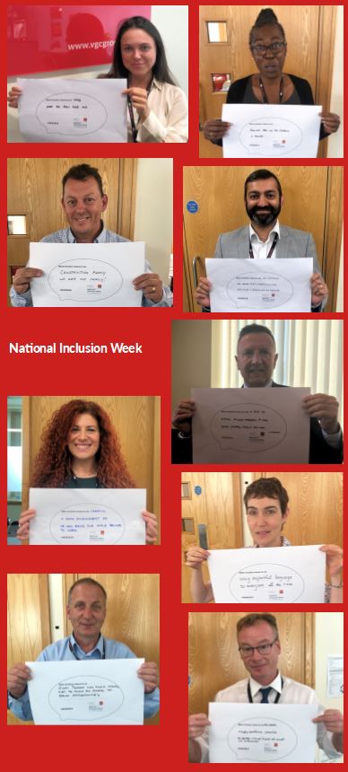 National Inclusion Week photograph group