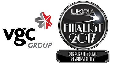 UKRIA corporate social responsibility shortlist