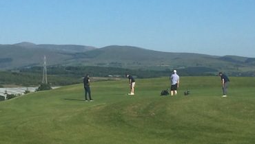 Charity golf day in Cumbria
