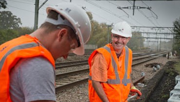 VGC workers at Crossrail Anglia