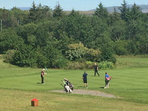 charity golf day in Cumbria