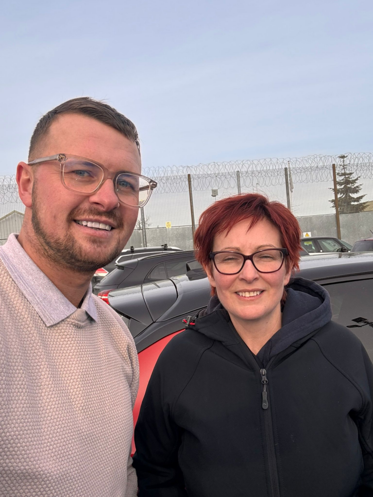 photo of Connor Pearson and Rachel Hunter