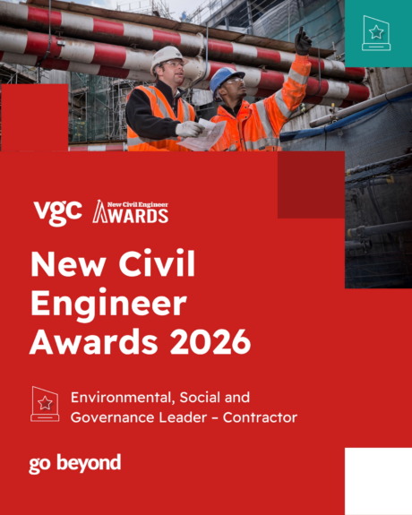 VGC Group Shortlisted for ESG Award at New Civil Engineer Awards 2026